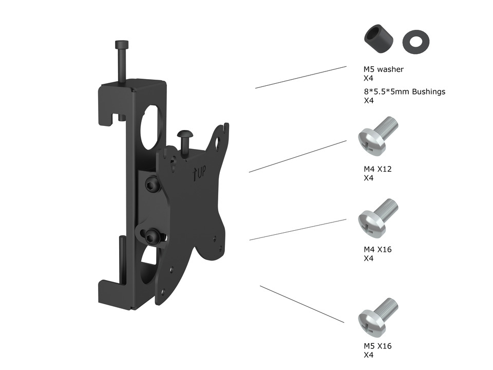 M Pro Series - Monitor Mount Flex Pro 75/100 thumbnail