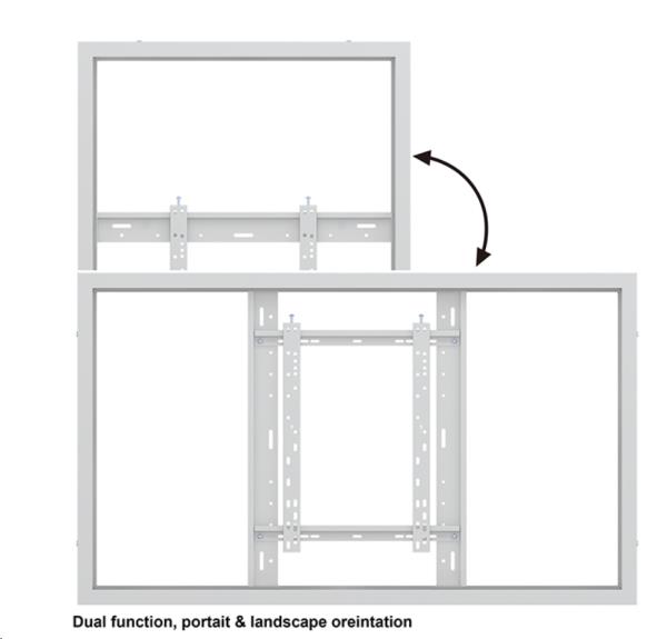 M Pro Series - Enclosure 55' Wall Slim Mediu thumbnail