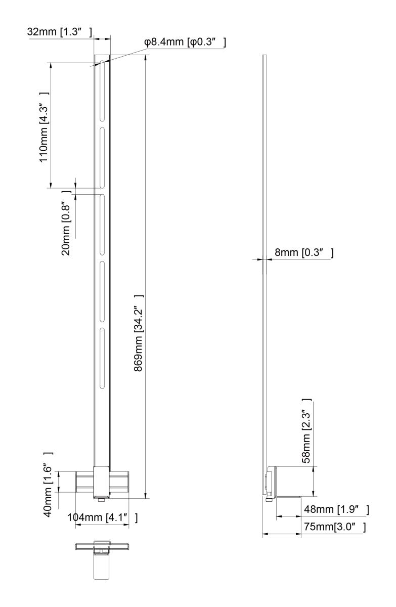 M Pro Series - Soundbar Holder XL thumbnail