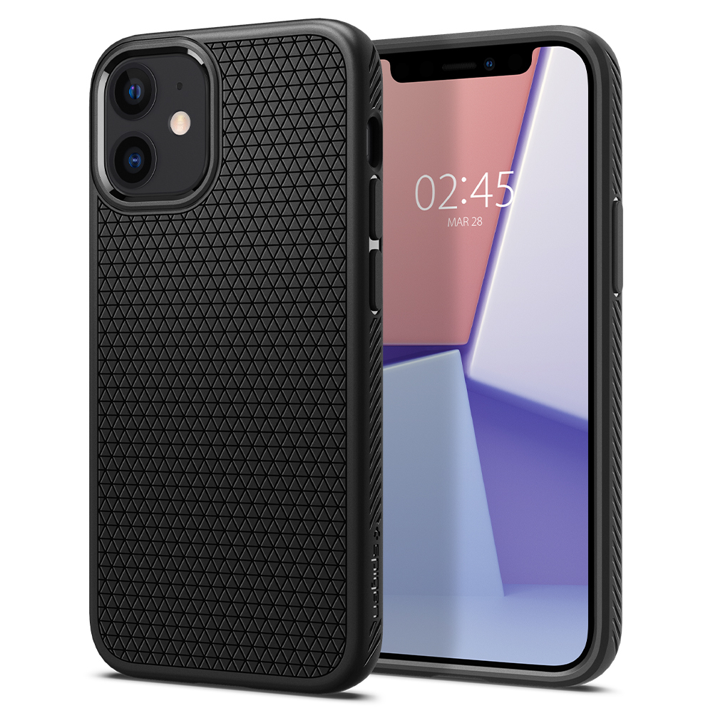 EU Product - Liquid Air Case for iPhone 12/12 Pro - Black thumbnail