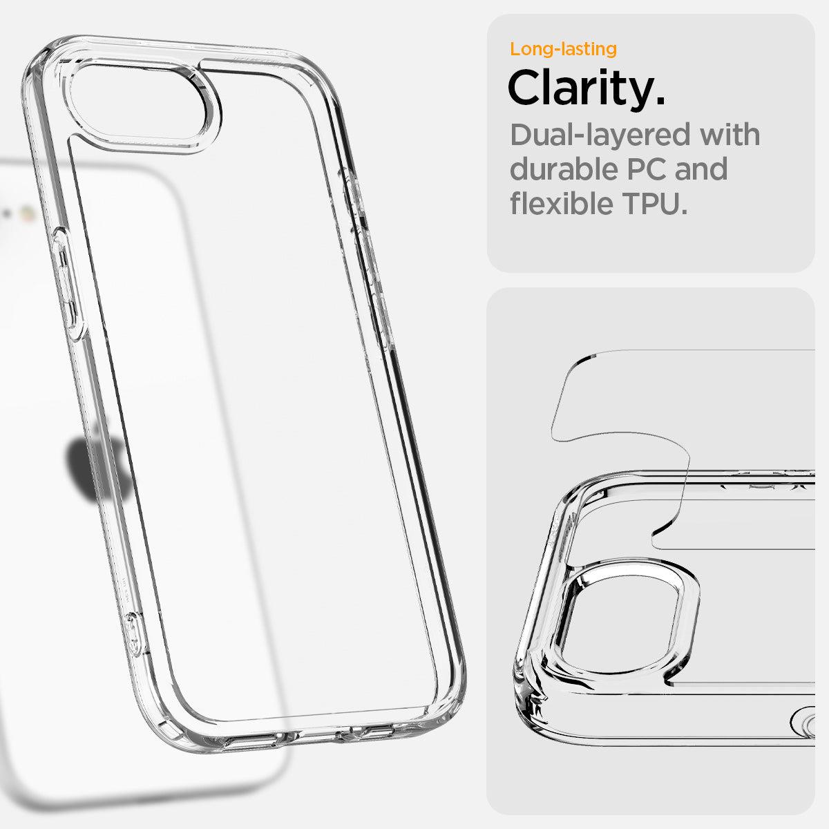 EU Product - Ultra Hybrid Case for iPhone 17e/16e - Crystal Clear thumbnail