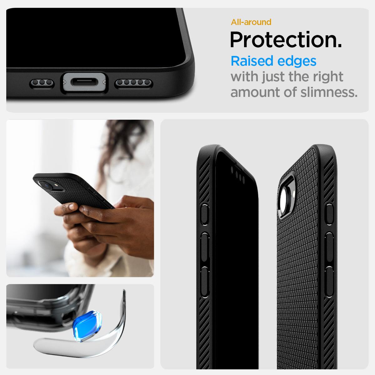 EU Product - Liquid Air Case for iPhone 17e/16e - Matte Black thumbnail