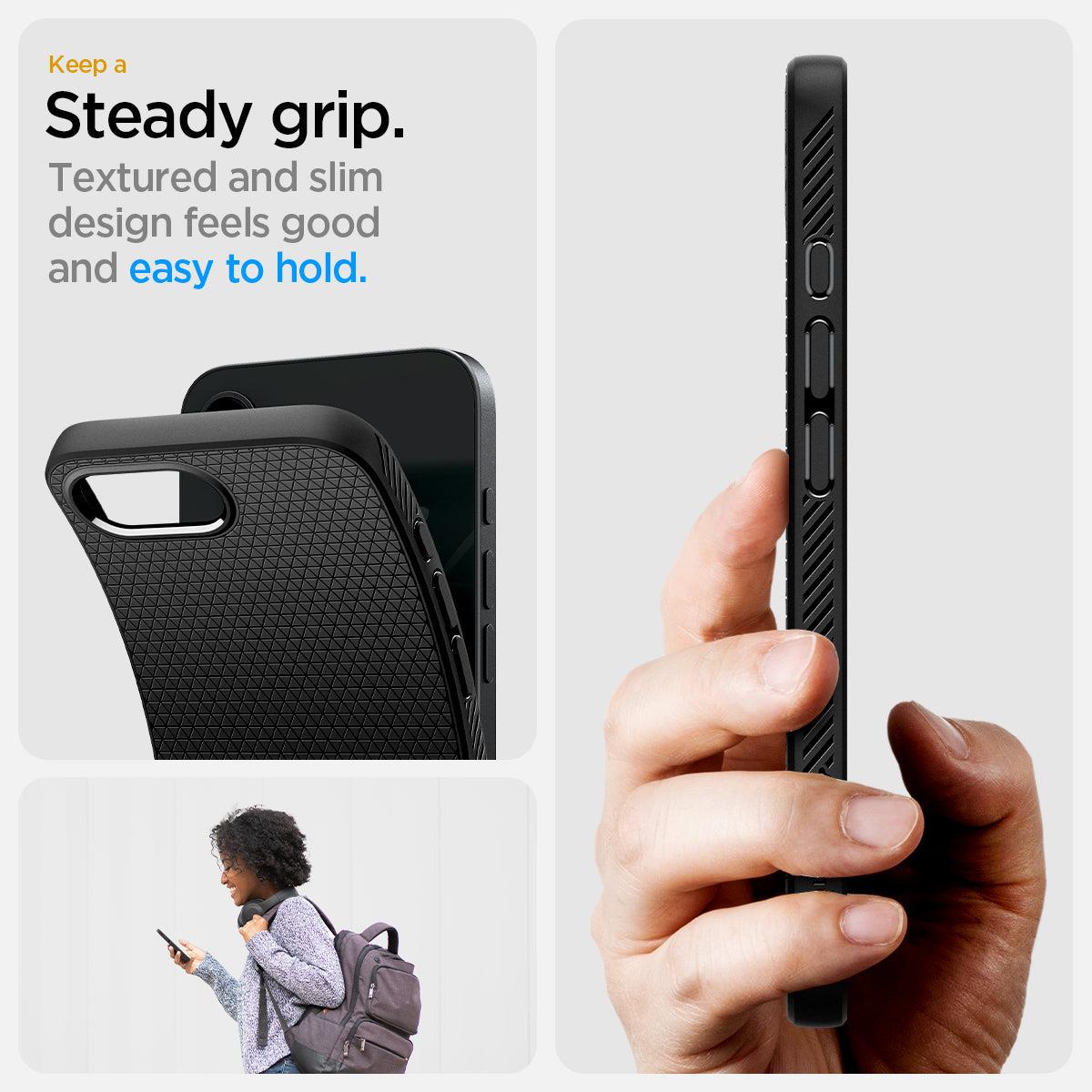EU Product - Liquid Air Case for iPhone 17e/16e - Matte Black thumbnail