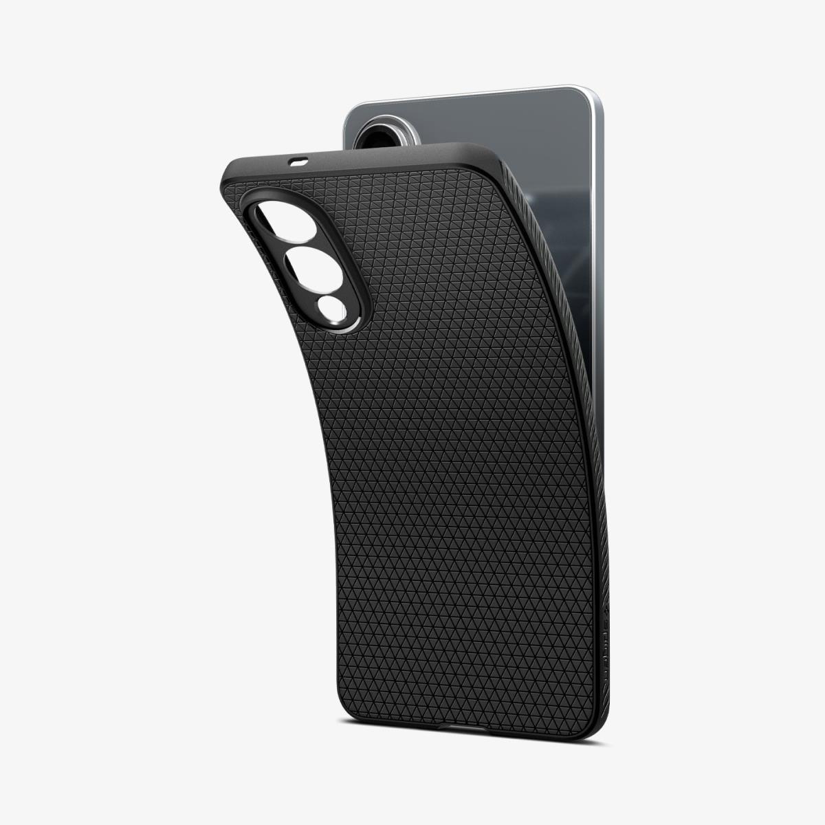 EU Product - Samsung Galaxy S25 Edge Liquid Air Case - Matte Black thumbnail
