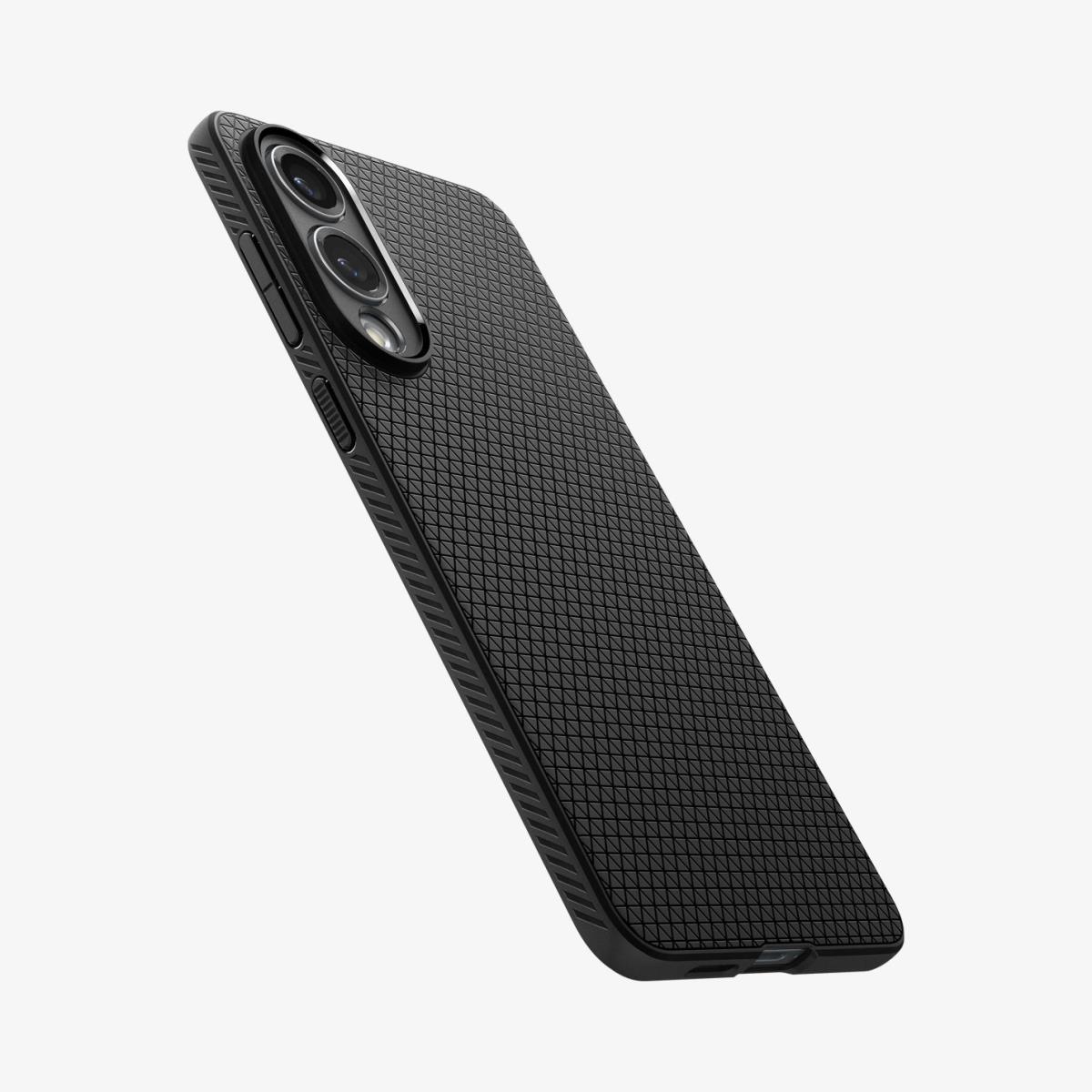 EU Product - Samsung Galaxy S25 Edge Liquid Air Case - Matte Black thumbnail