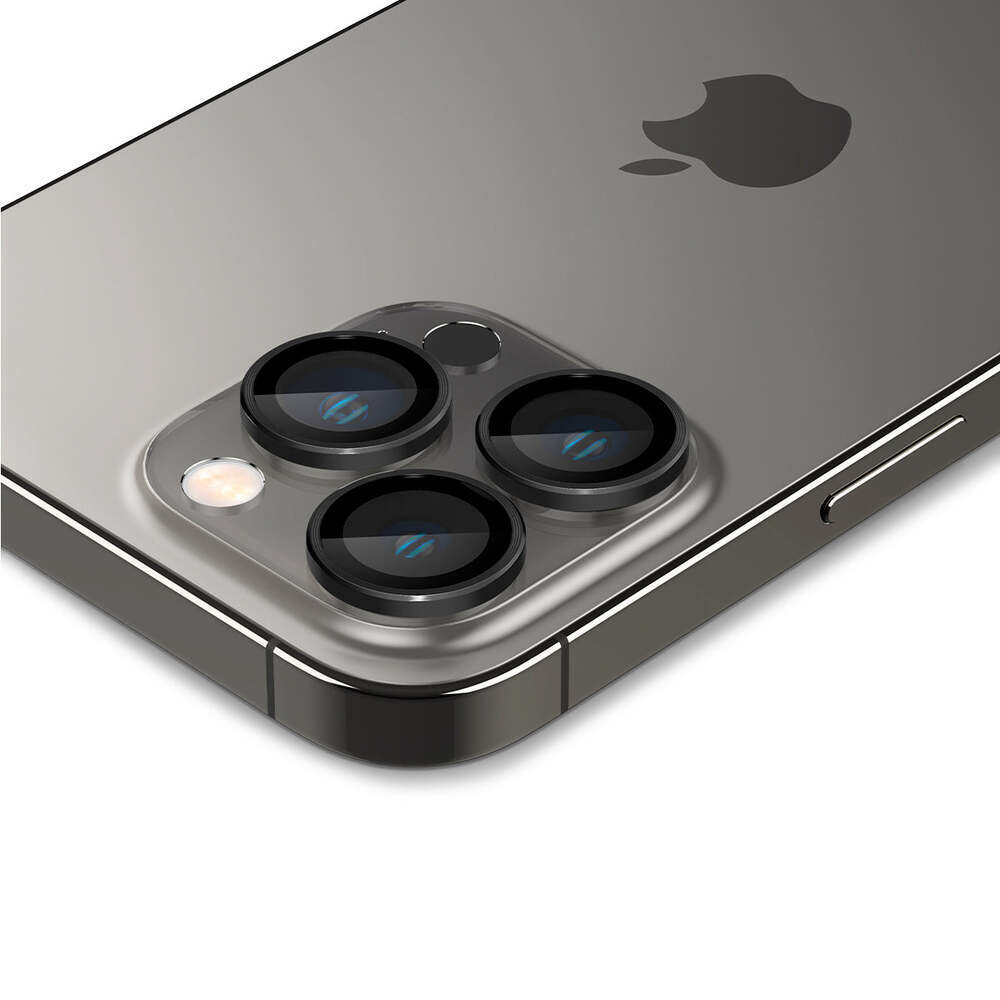 EU Product - iPhone 17 Pro/Pro Max Glas.tR EZ Fit Optik Pro Lens Protector, 2-pack - Black thumbnail