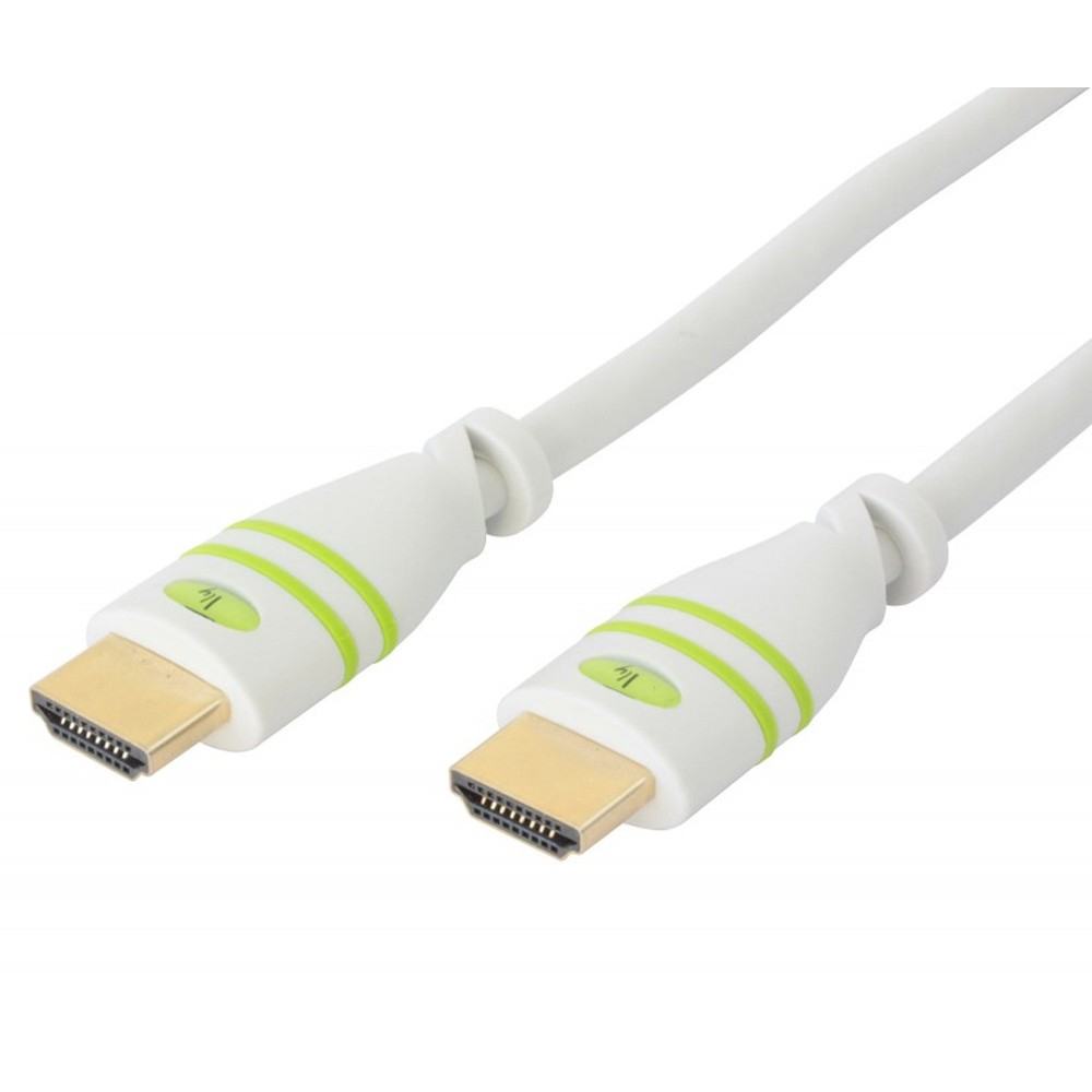 EU Product - HDMI High Speed mit Ethernet Kabel A/A/M/M 1m wei� thumbnail