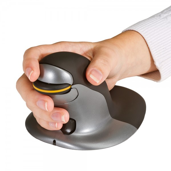 Posturite Penguin Ambidextrous Vertical mouse RF Wireless Laser 1200 DPI thumbnail