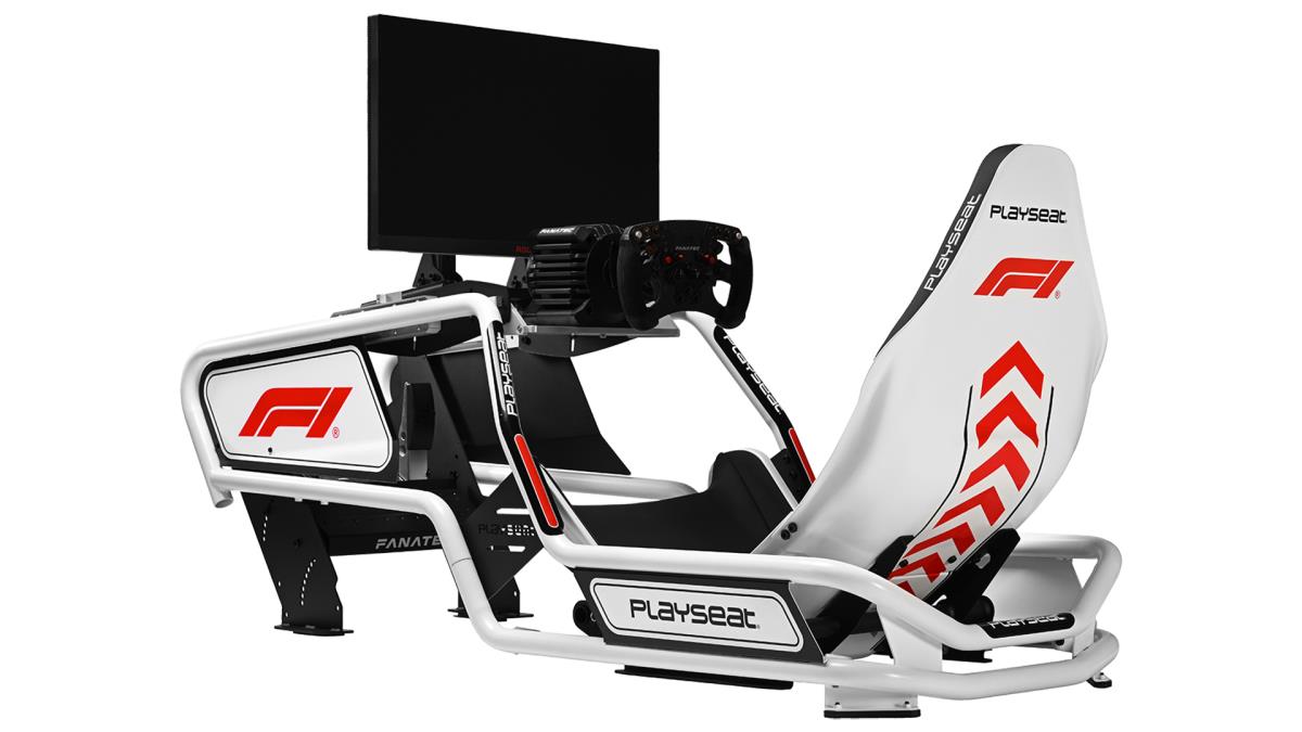 Playseat Formula Intelligence - F1 Edition Universal gaming chair Padded seat Black, White thumbnail