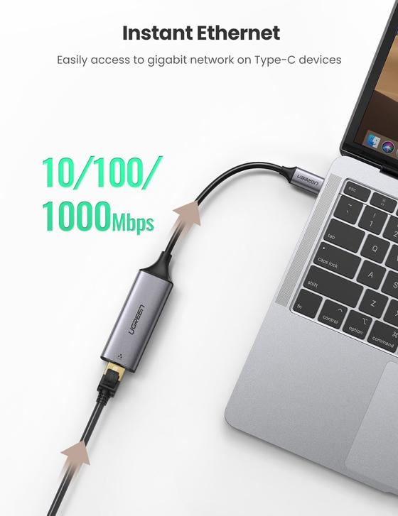 EU Product - USB-C to 10/100/1000M Ethernet Adapter thumbnail