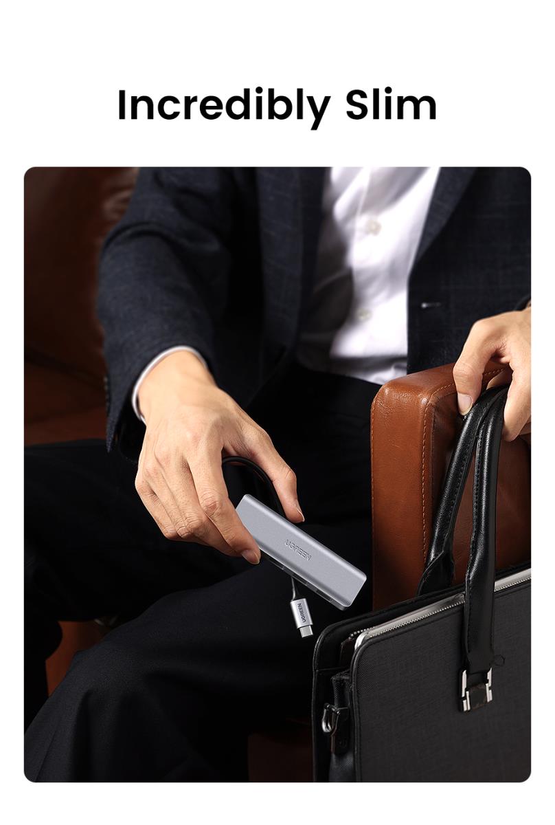 REVODOK USB-C 4-PORT USB 3.0 HUB thumbnail