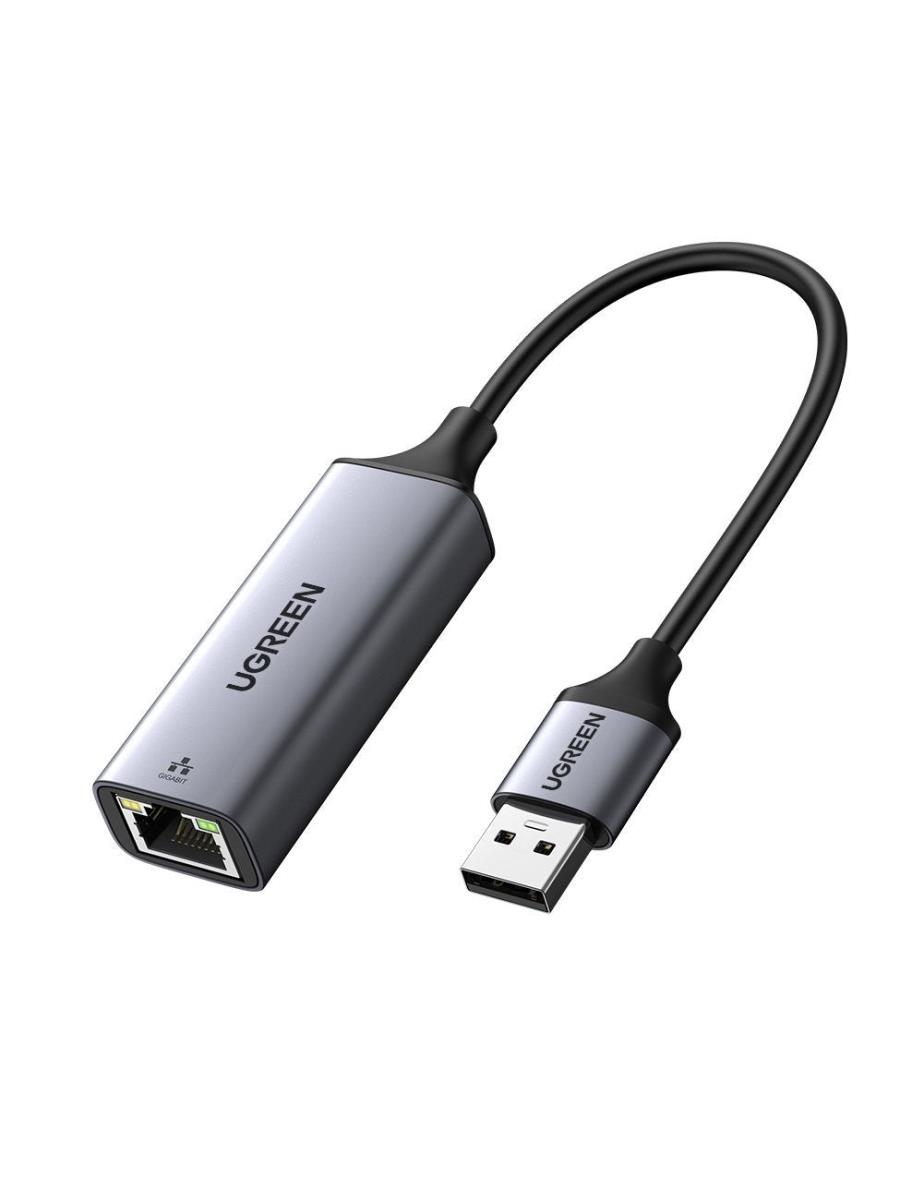 EU Product - USB-A to RJ45 Ethernet Adapter - Space Gray thumbnail
