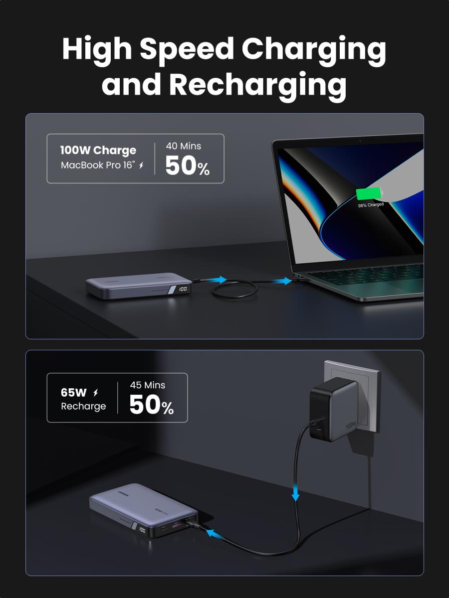 20000MAH PD 100W POWERBANK thumbnail