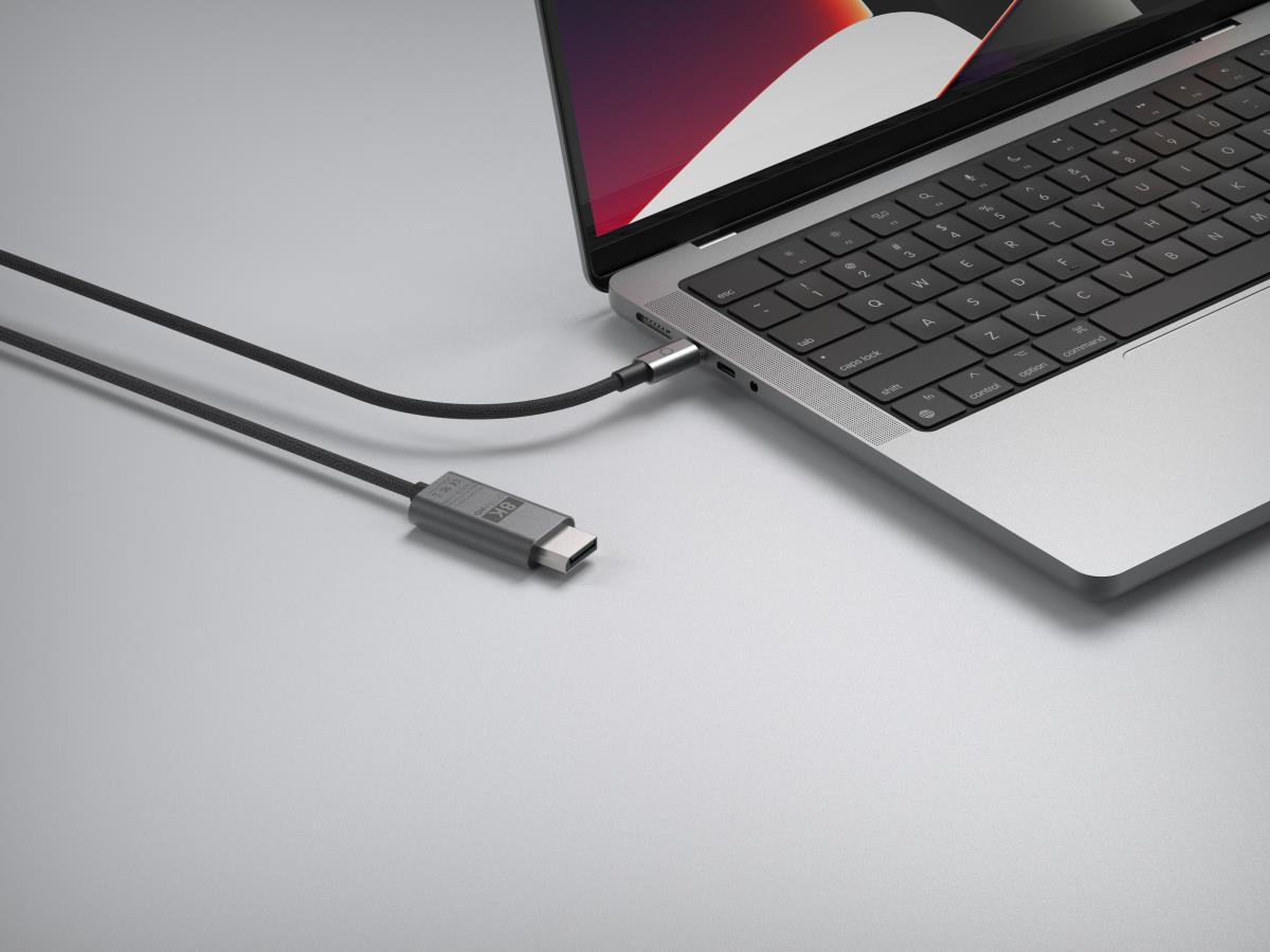 EU Product - Xtorm byELEMENTS LQ48024 - 8K/60Hz USB-C to DisplayPort Pro Cable 2m - 2 m - USB Type-C - DisplayPor thumbnail