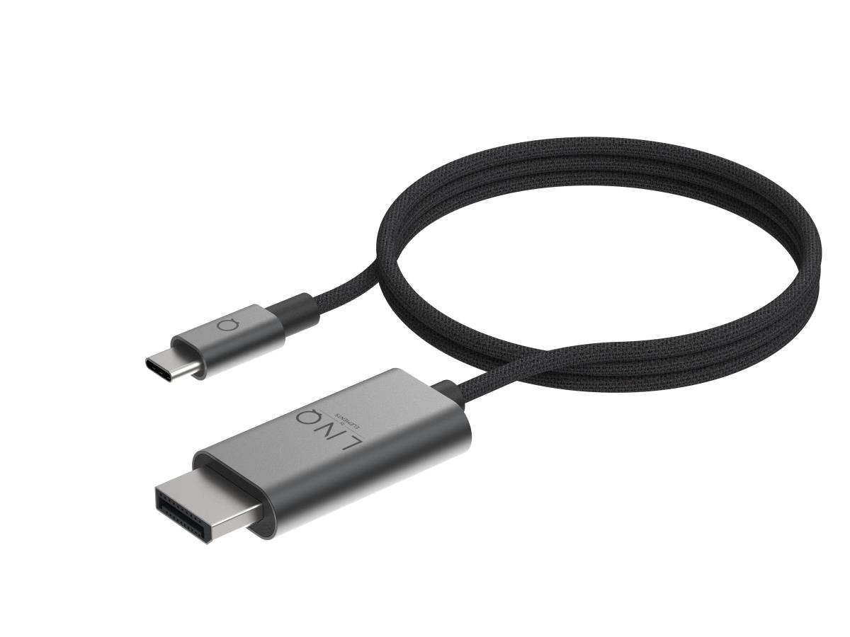 EU Product - Xtorm byELEMENTS LQ48024 - 8K/60Hz USB-C to DisplayPort Pro Cable 2m - 2 m - USB Type-C - DisplayPor thumbnail