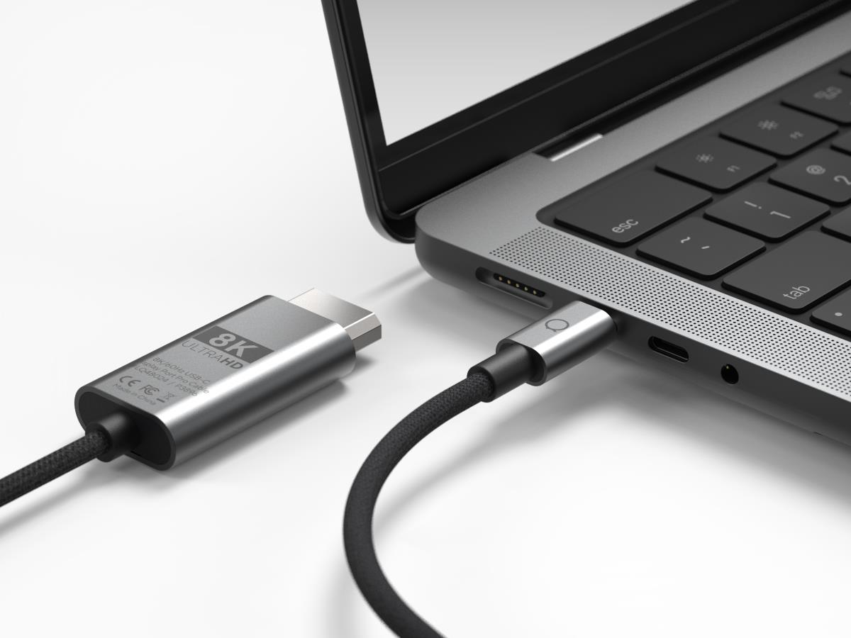 EU Product - Xtorm byELEMENTS LQ48024 - 8K/60Hz USB-C to DisplayPort Pro Cable 2m - 2 m - USB Type-C - DisplayPor thumbnail
