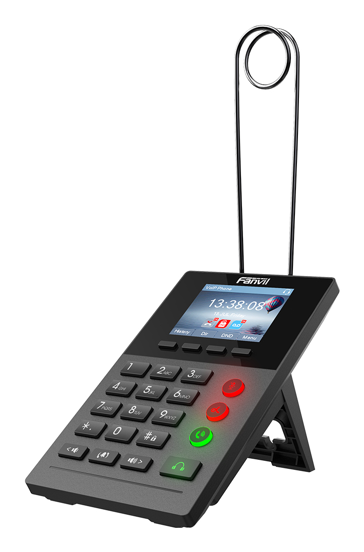 EU Product - Fanvil X2P IP phone Black 1 lines LCD thumbnail