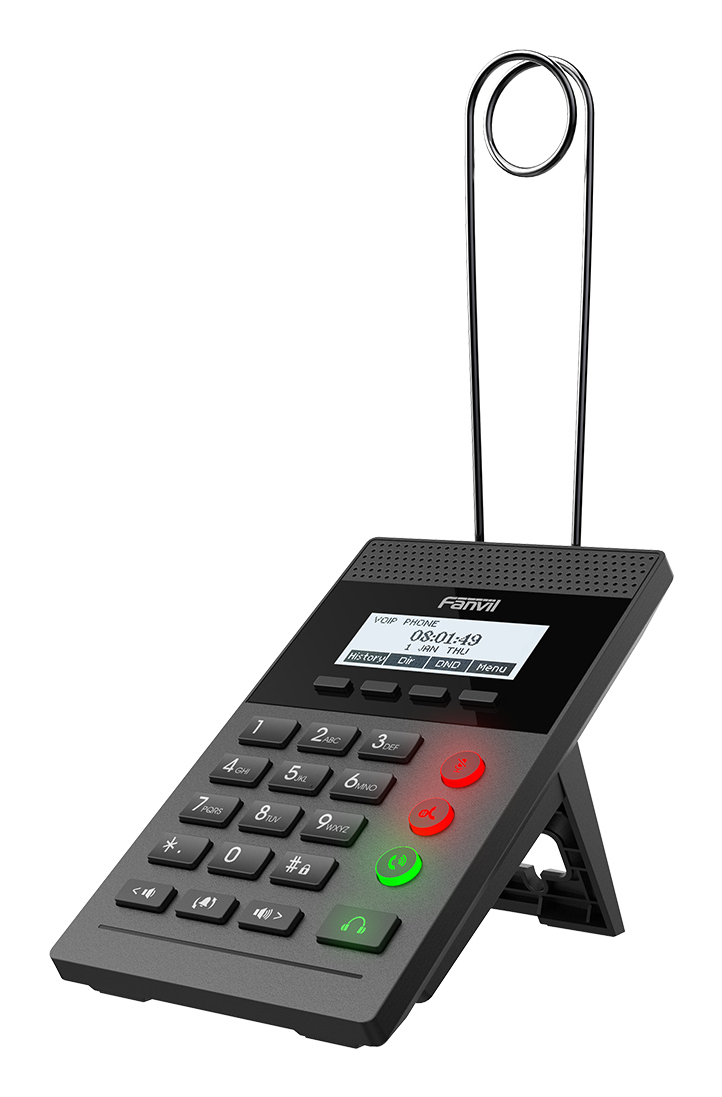 EU Product - Fanvil X2P IP phone Black 1 lines LCD thumbnail