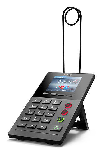 EU Product - Fanvil X2P IP phone Black 1 lines LCD thumbnail