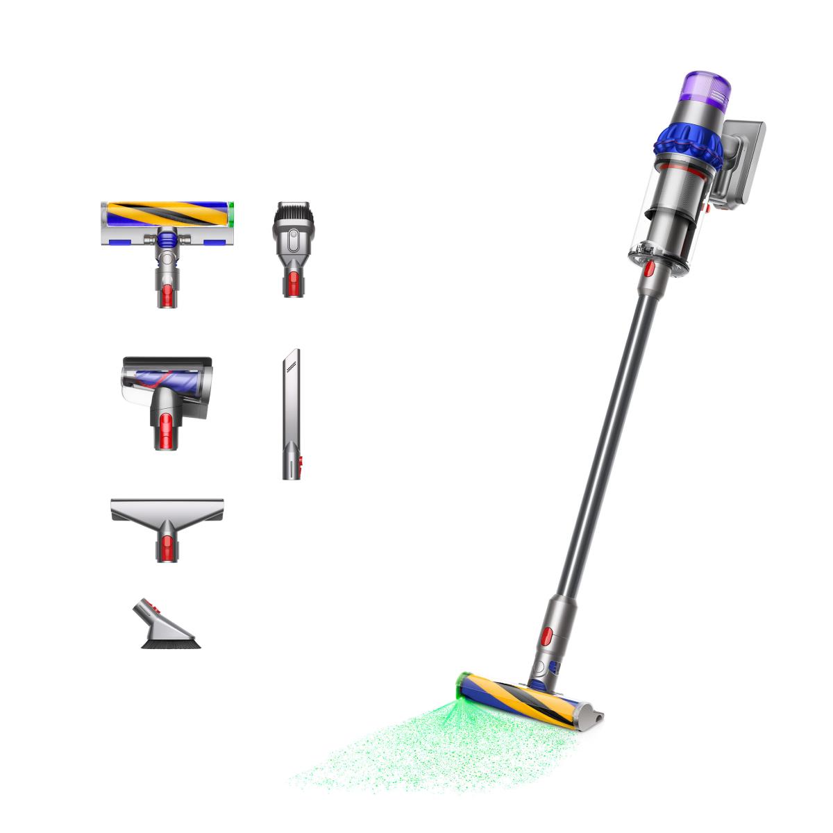Dyson V15 Detect Fluffy Staubsauger Gelb/Lila 660W 2023 thumbnail