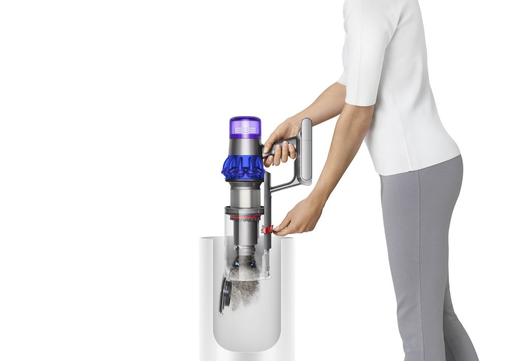 Dyson V15 Detect Fluffy Staubsauger Gelb/Lila 660W 2023 thumbnail