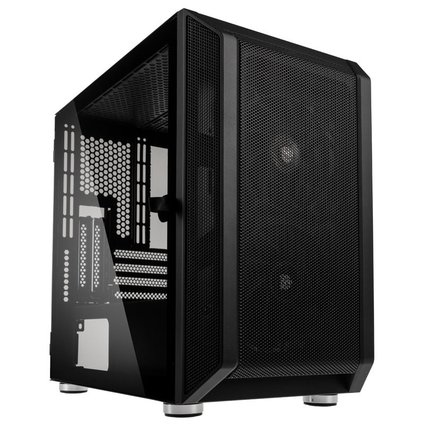 Citadel Mesh Micro-ATX Case - Black thumbnail