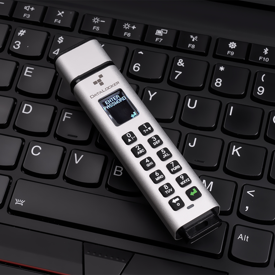 Sentry K350 FIPS Secure USB 3.1 Gen 1 Keypad Flash Drive 256-BIT AES 64GB thumbnail