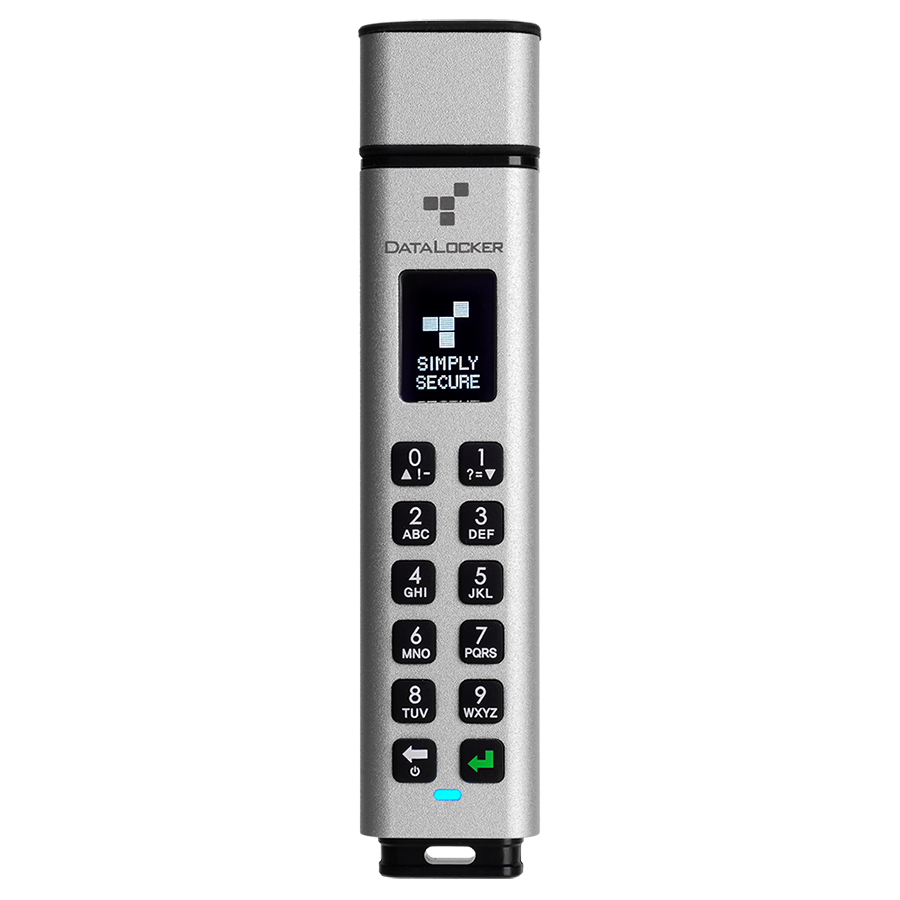 Sentry K350 FIPS Secure USB 3.1 Gen 1 Keypad Flash Drive 256-BIT AES 16GB thumbnail