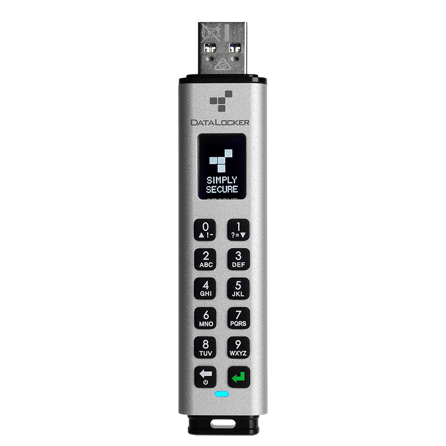 Sentry K350 FIPS Secure USB 3.1 Gen 1 Keypad Flash Drive 256-BIT AES 16GB thumbnail