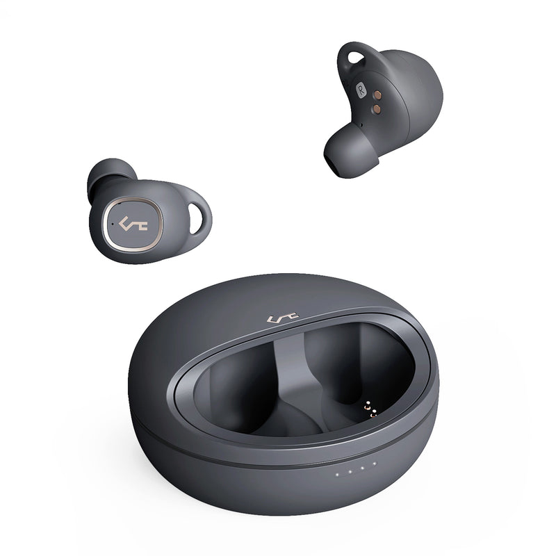 AUKEY EP-T10 headphones/headset Wireless In-ear Calls/Music Bluetooth Grey thumbnail