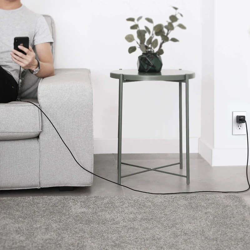 AUKEY CB-AL05 lightning cable 1 m Black thumbnail