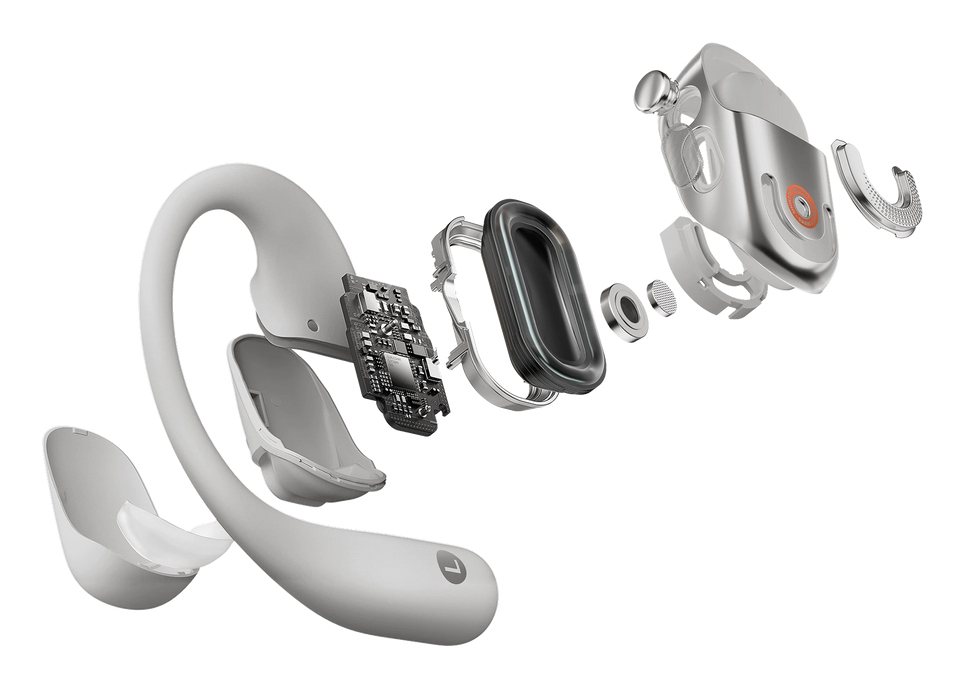 EU Product - Knochenschall Kopfhrer OpenFit 2+ Grau - Headphones - Noise reduction thumbnail
