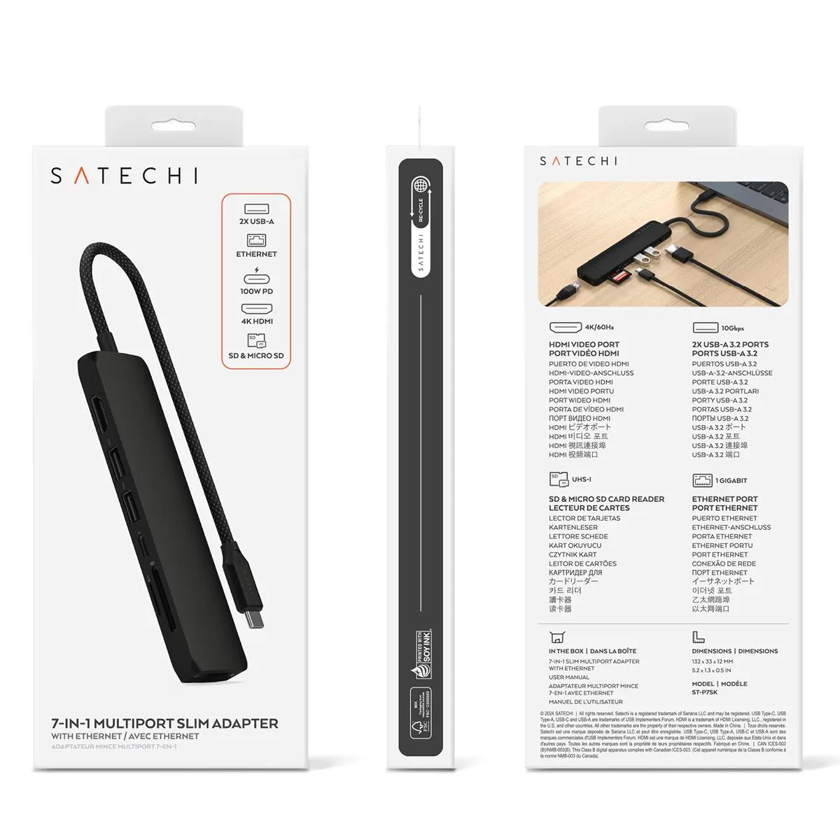 7-in-1 USB-C Slim Multi Adapter thumbnail