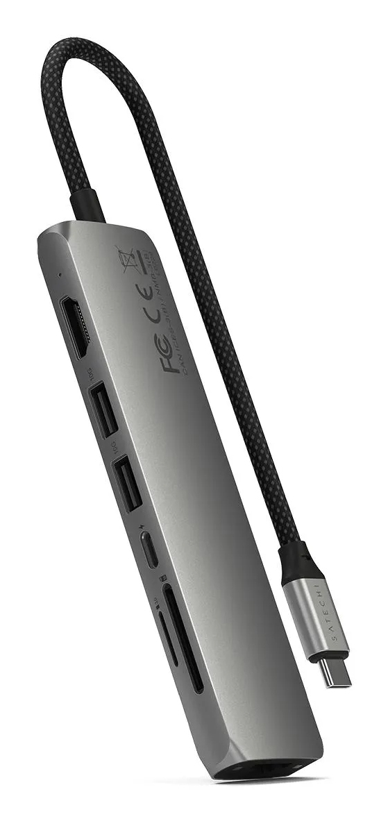 7-in-1 USB-C Ethernet Space Grey thumbnail