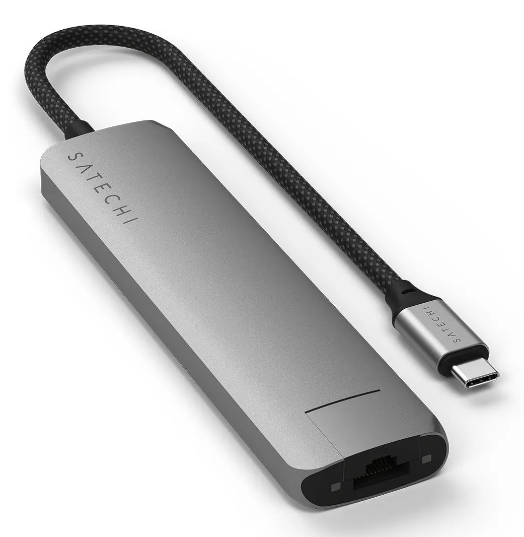 7-in-1 USB-C Ethernet Space Grey thumbnail