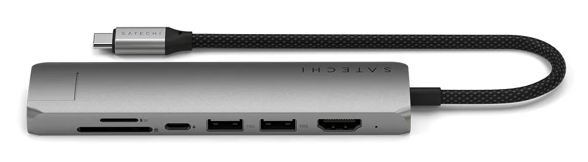 7-in-1 USB-C Ethernet Space Grey thumbnail
