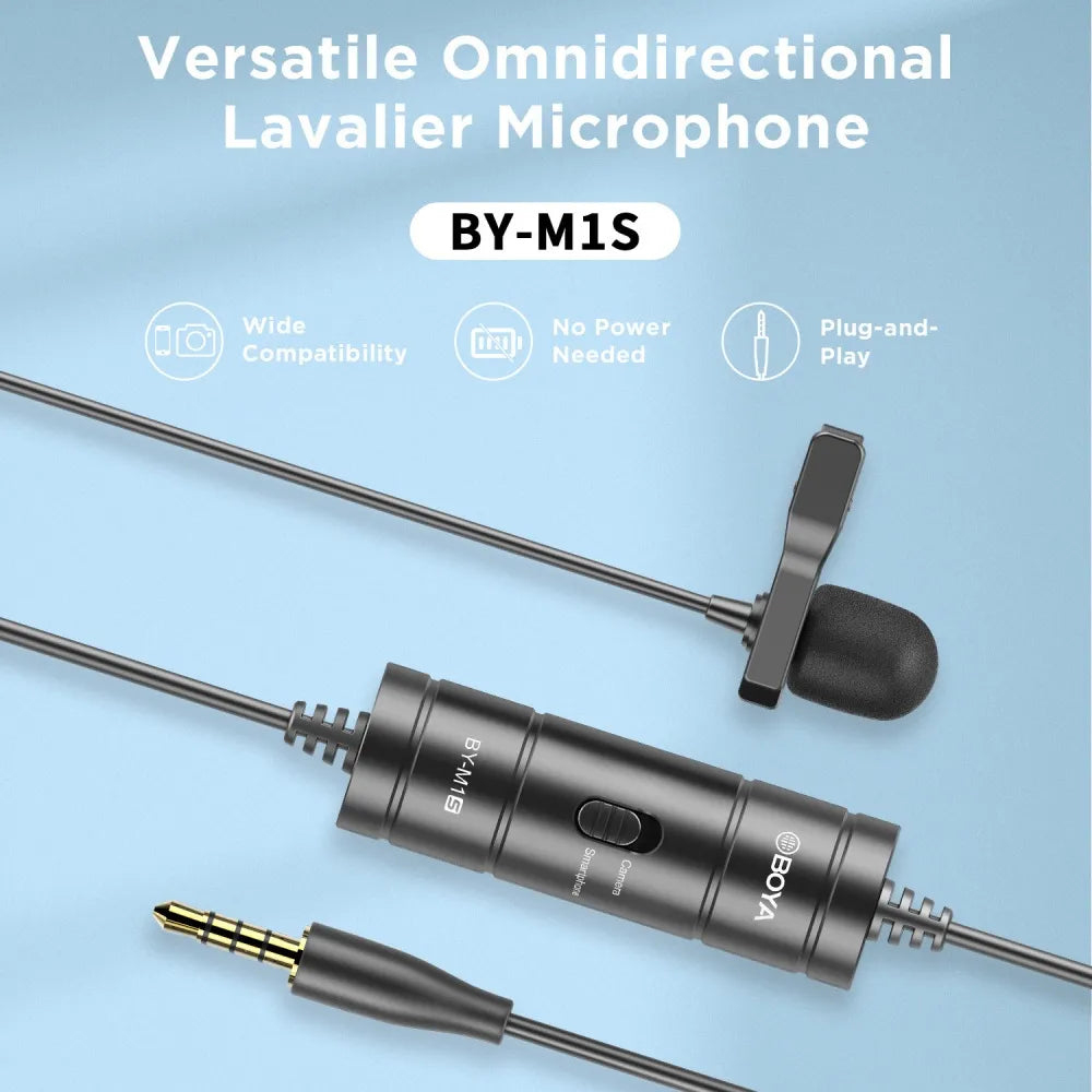 boya BY-M1S Lavalier Microphone thumbnail