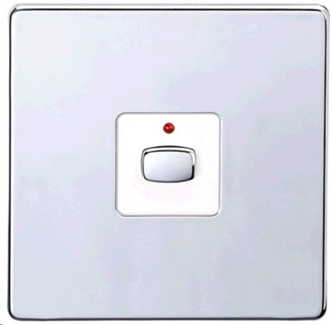 EnerGenie MIHO076 light switch Chrome, White thumbnail