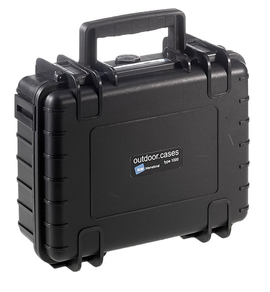 B&W Type 1000 camera drone case Briefcase Black Polypropylene (PP) thumbnail