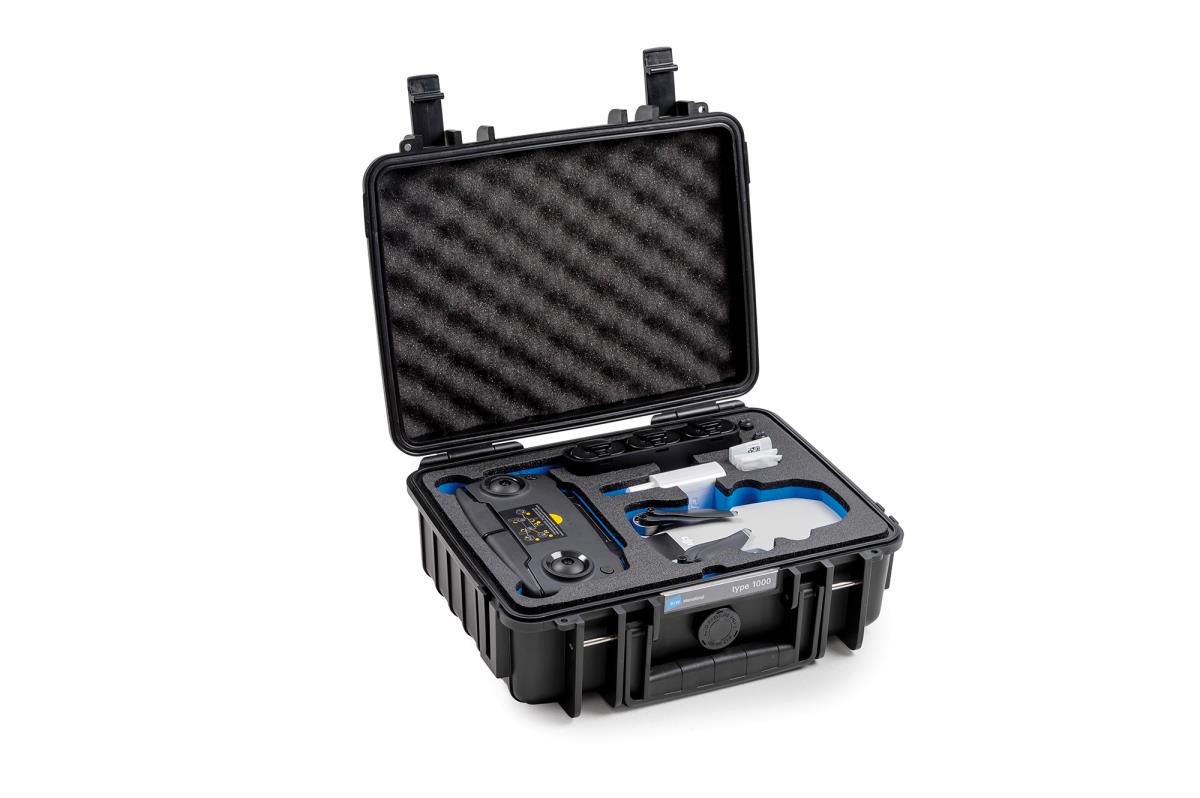B&W Type 1000 camera drone case Briefcase Black Polypropylene (PP) thumbnail
