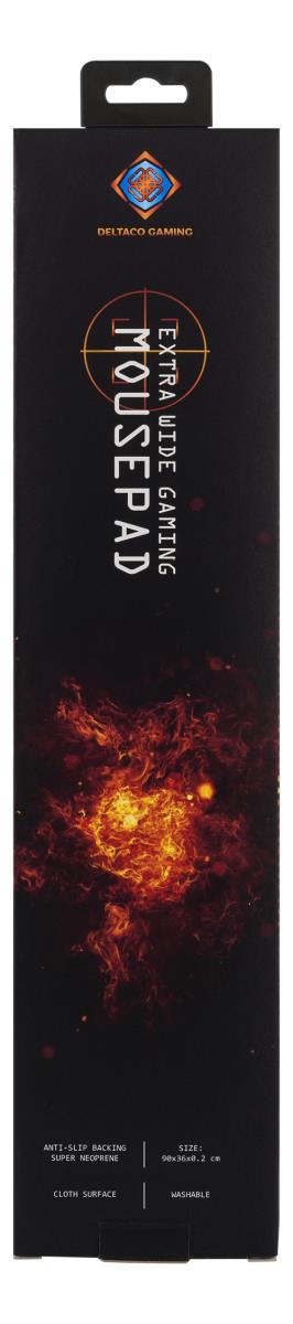 EU Product - Gaming Mauspad XL neoprene, 900x360x4mm, schwarz thumbnail