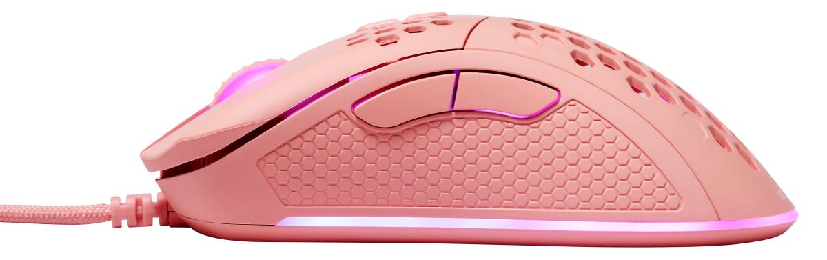 EU Product - Gaming Maus USB, RGB, pink thumbnail