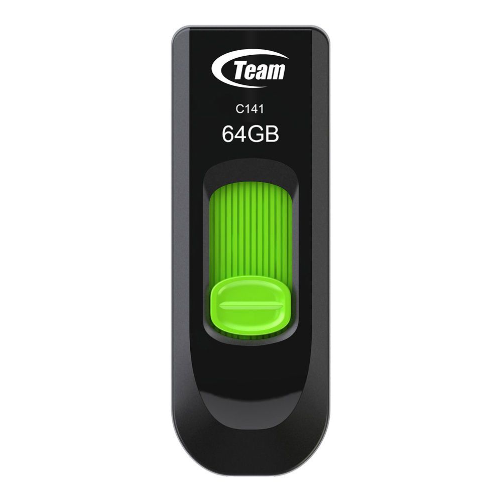 64GB C141 GREEN USB MEMORY PEN thumbnail