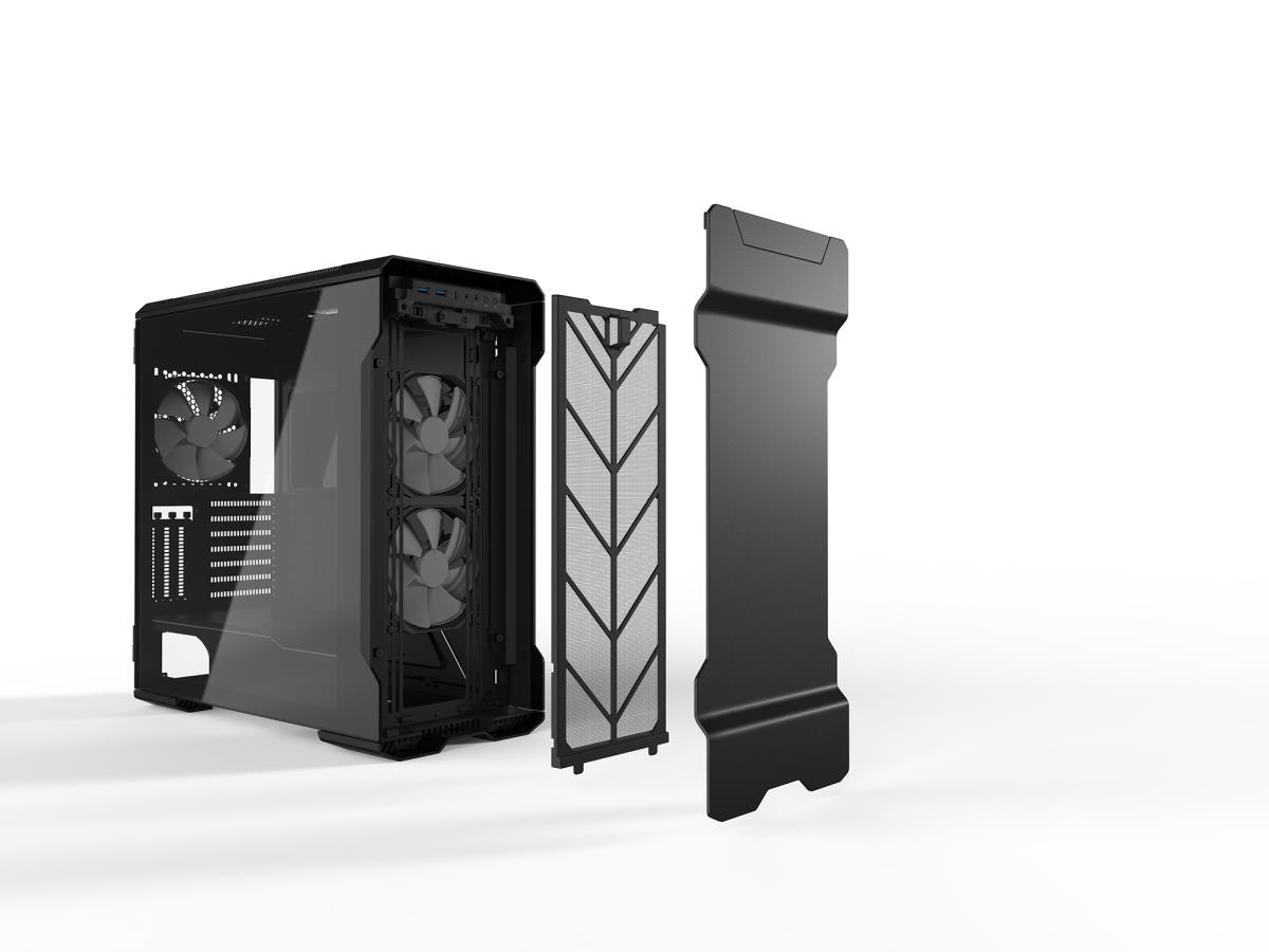 Enthoo Evolv X Digital Midi Tower Glass Gaming Case - Black thumbnail