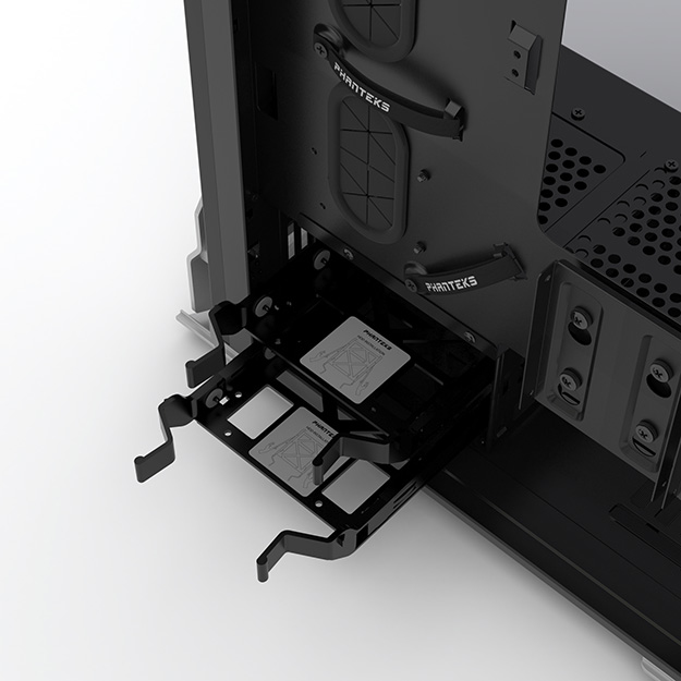 Enthoo Evolv Micro-ATX Glass Case - Silver thumbnail