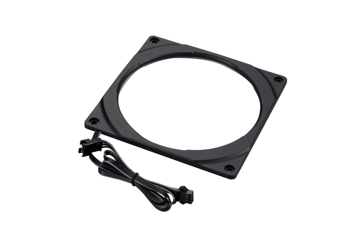 Halos 140mm Digital RGB LED Fan Frame - Black thumbnail