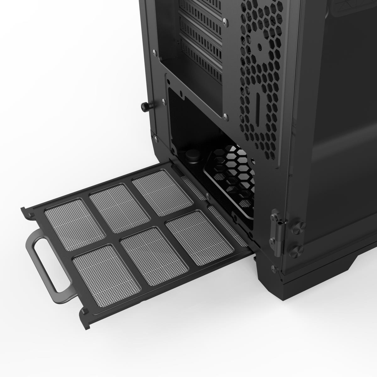 Enthoo Pro Glass Midi Tower Case - Black thumbnail