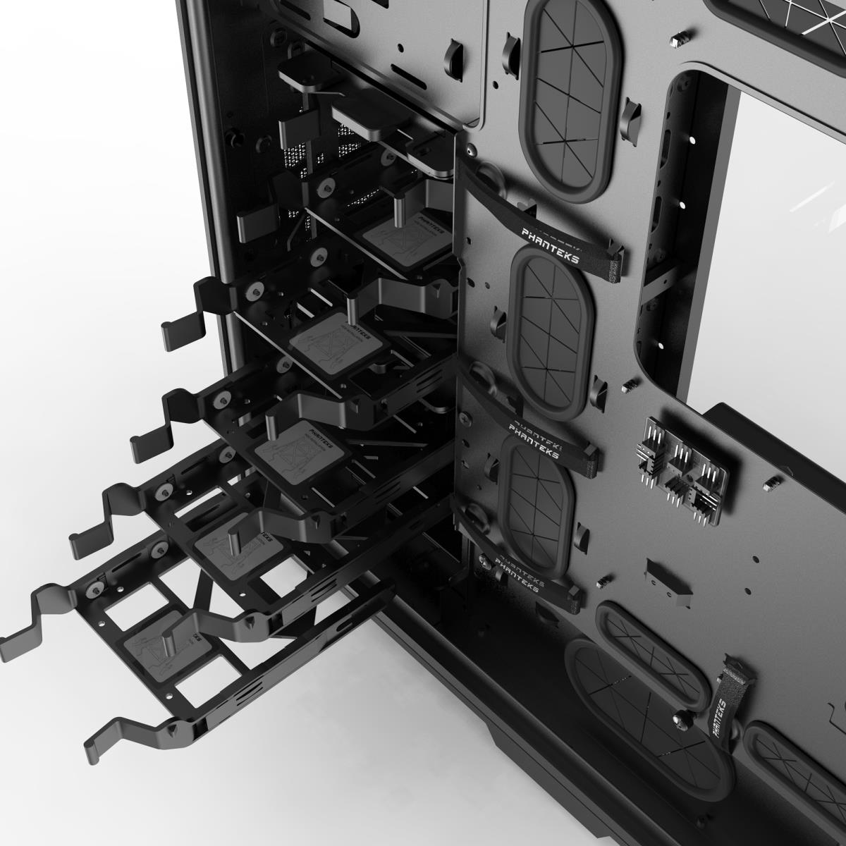 Enthoo Pro Glass Midi Tower Case - Black thumbnail