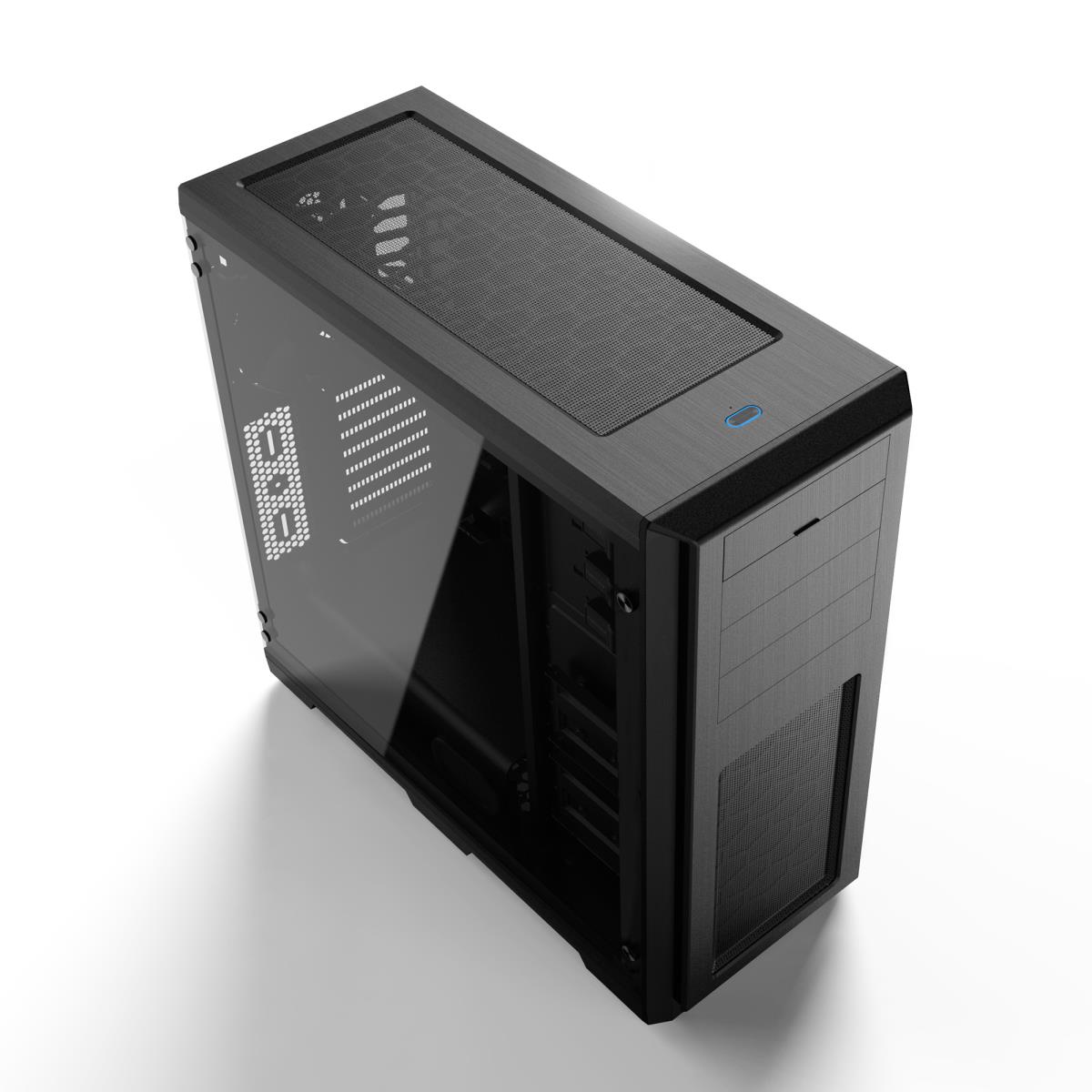 Enthoo Pro Glass Midi Tower Case - Black thumbnail