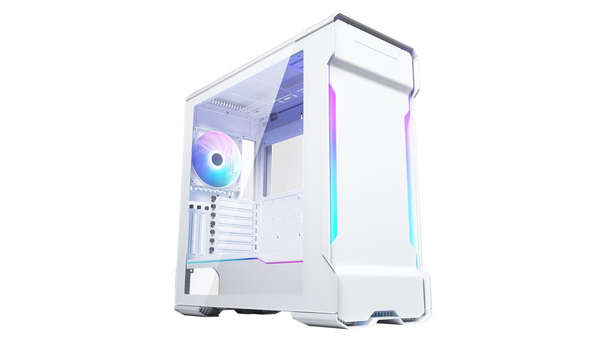 Enthoo Evolv X Mid Tower Case - Matte White with dRGB fans thumbnail